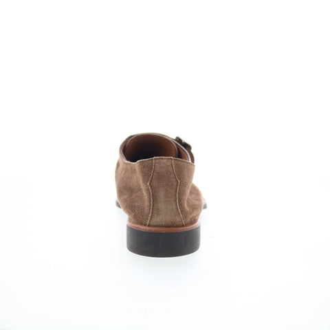 Di Bianco Treviso Mens Brown Suede Loafers & Slip Ons Casual Shoes