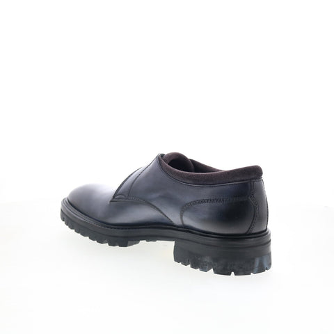 Di Bianco Treviso Mens Gray Leather Loafers & Slip Ons Casual Shoes