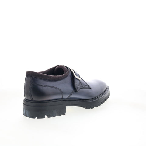 Di Bianco Treviso Mens Gray Leather Loafers & Slip Ons Casual Shoes