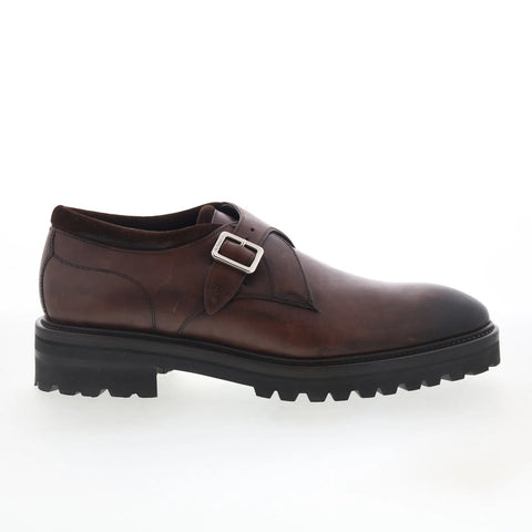 Di Bianco Treviso Mens Black Leather Loafers & Slip Ons Casual Shoes