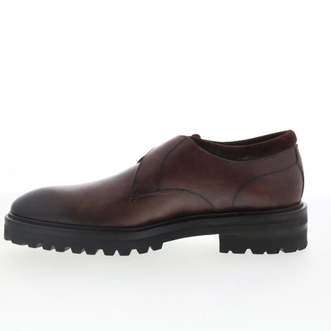 Di Bianco Treviso Mens Black Leather Loafers & Slip Ons Casual Shoes