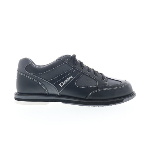 Dexter Turbo3-1 Mens Black Synthetic Lace Up Athletic Bowling Shoes