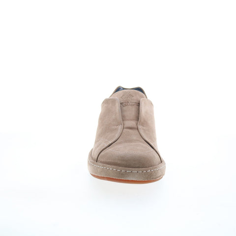 Di Bianco Umbro Mens Gray Suede Slip On Lifestyle Sneakers Shoes