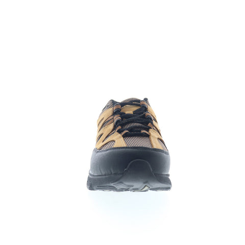 Apex Sierra Trail Runner Mens Brown Extra Wide Athletic Hiking Shoes
