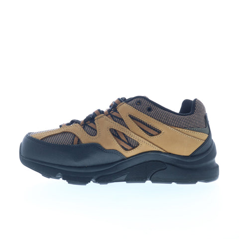 Apex Sierra Trail Runner Mens Brown Extra Wide Athletic Hiking Shoes