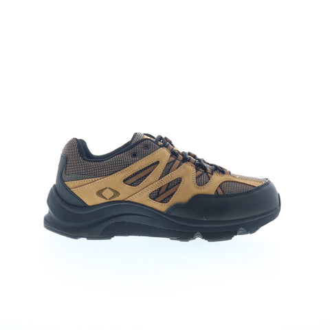 Apex Sierra Trail Runner Mens Brown Extra Wide Athletic Hiking Shoes