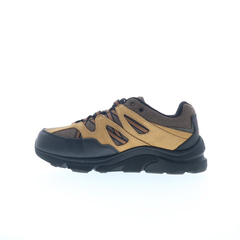 Apex Sierra Trail Runner Mens Brown Extra Wide Athletic Hiking Shoes