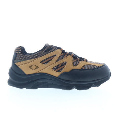 Apex Sierra Trail Runner Mens Brown Extra Wide Athletic Hiking Shoes
