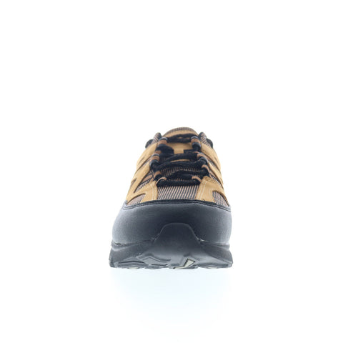 Apex Sierra Trail Runner Mens Brown Extra Wide Athletic Hiking Shoes