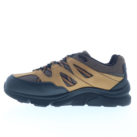 Apex Sierra Trail Runner Mens Brown Extra Wide Athletic Hiking Shoes