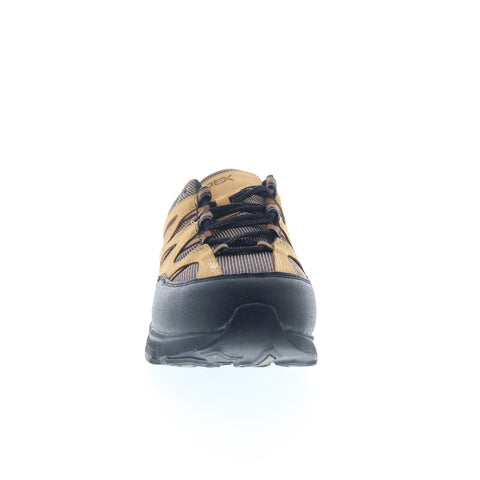 Apex Sierra Trail Runner Mens Brown Extra Wide Athletic Hiking Shoes