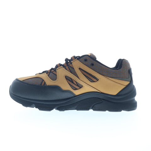 Apex Sierra Trail Runner Mens Brown Extra Wide Athletic Hiking Shoes