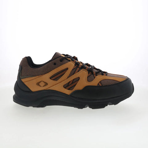 Apex Sierra Trail Runner Mens Brown Extra Wide Athletic Hiking Shoes