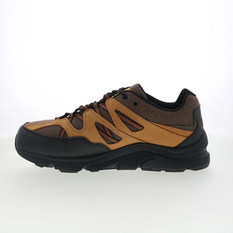 Apex Sierra Trail Runner Mens Brown Extra Wide Athletic Hiking Shoes