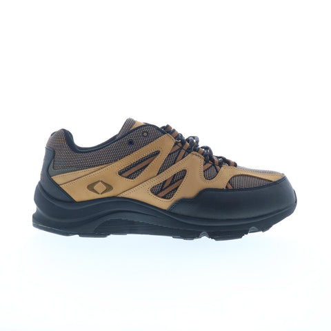 Apex Sierra Trail Runner Mens Brown Extra Wide Athletic Hiking Shoes