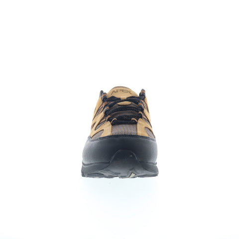 Apex Sierra Trail Runner Mens Brown Extra Wide Athletic Hiking Shoes