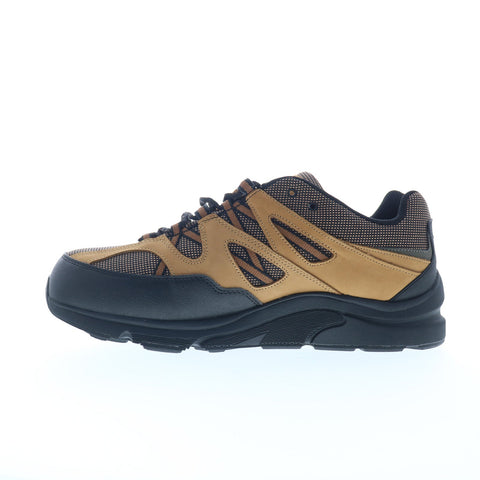 Apex Sierra Trail Runner Mens Brown Extra Wide Athletic Hiking Shoes