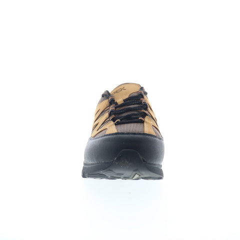 Apex Sierra Trail Runner Mens Brown Extra Wide Athletic Hiking Shoes