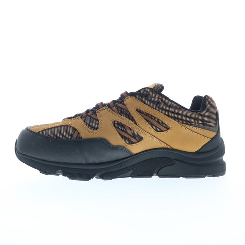 Apex Sierra Trail Runner Mens Brown Extra Wide Athletic Hiking Shoes