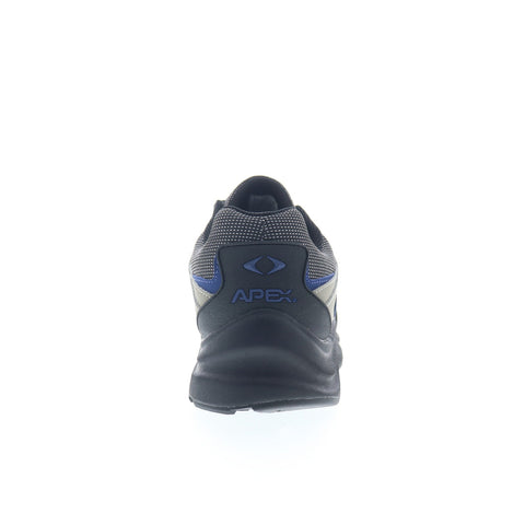 Apex Sierra Trail Runner Mens Gray Extra Wide Athletic Hiking Shoes