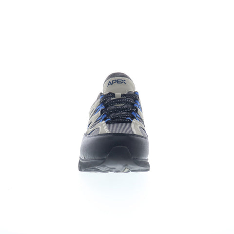 Apex Sierra Trail Runner V753MX10 Mens Gray Extra Wide Athletic Hiking Shoes