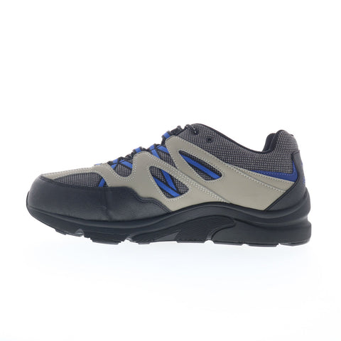 Apex Sierra Trail Runner Mens Gray Extra Wide Athletic Hiking Shoes