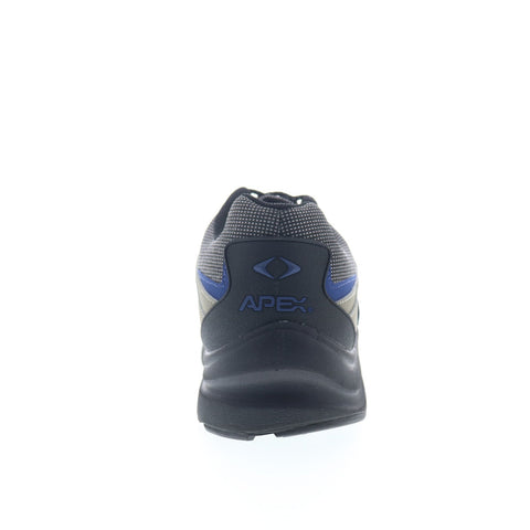 Apex Sierra Trail Runner Mens Gray Extra Wide Athletic Hiking Shoes