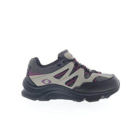 Apex Sierra Trail Runner Womens Gray Extra Wide Athletic Hiking Shoes