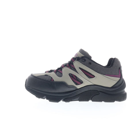 Apex Sierra Trail Runner Womens Gray Extra Wide Athletic Hiking Shoes