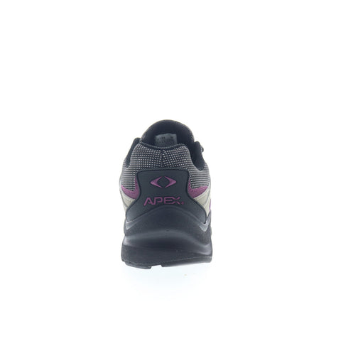 Apex Sierra Trail Runner Womens Gray Extra Wide Athletic Hiking Shoes
