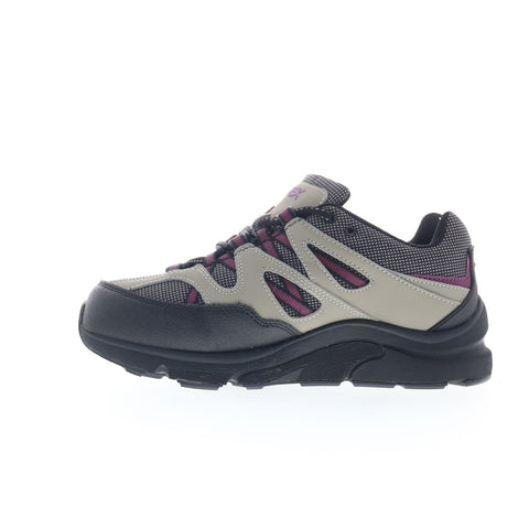 Apex Sierra Trail Runner Womens Gray Extra Wide Athletic Hiking Shoes