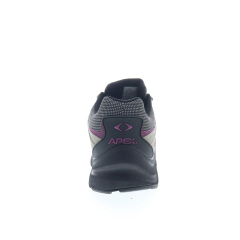 Apex Sierra Trail Runner Womens Gray Extra Wide Athletic Hiking Shoes