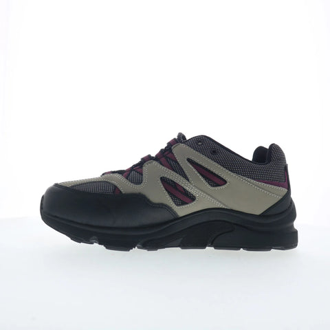 Apex Sierra Trail Runner V753WX09 Womens Gray Extra Wide Athletic Hiking Shoes