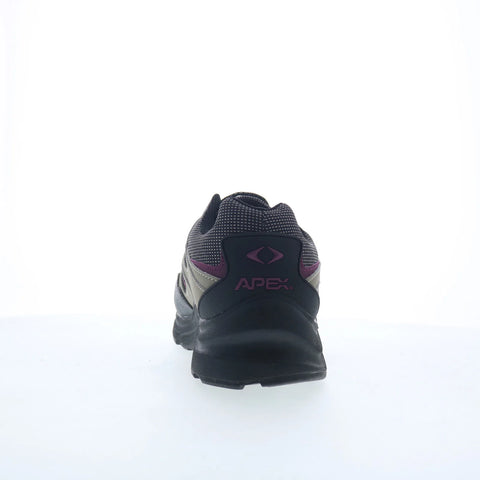 Apex Sierra Trail Runner V753WX09 Womens Gray Extra Wide Athletic Hiking Shoes