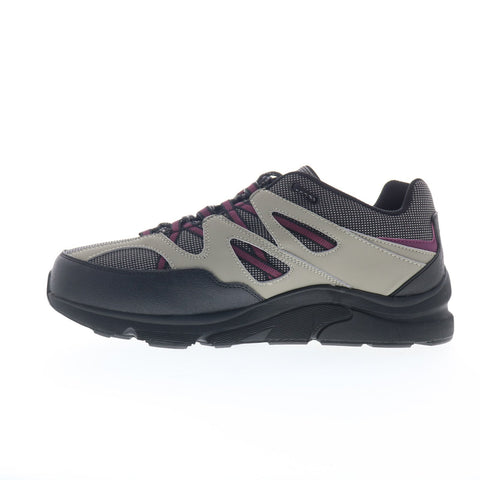 Apex Sierra Trail Runner Womens Gray Extra Wide Athletic Hiking Shoes