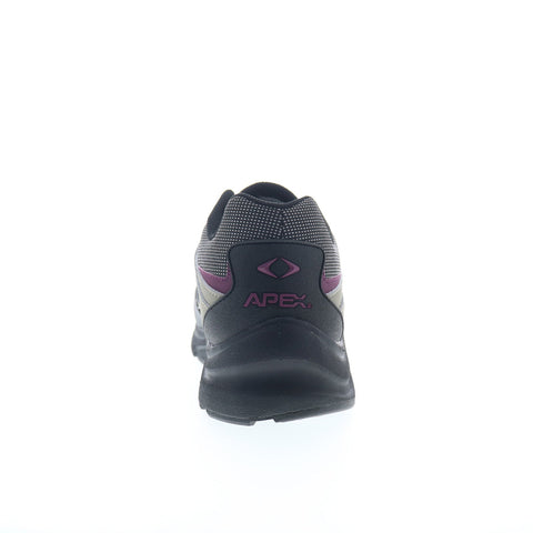Apex Sierra Trail Runner Womens Gray Extra Wide Athletic Hiking Shoes