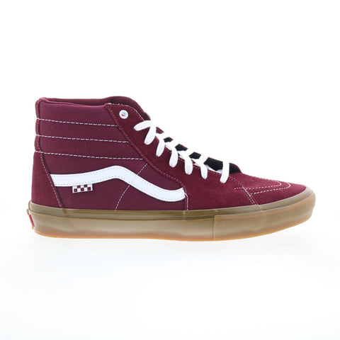 Vans Skate Sk8-Hi VN0A5FCCK10 Mens Burgundy Skate Inspired Sneakers Shoes