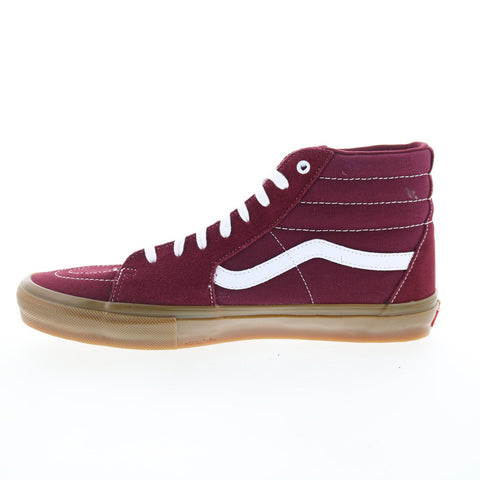 Vans Skate Sk8-Hi VN0A5FCCK10 Mens Burgundy Skate Inspired Sneakers Shoes