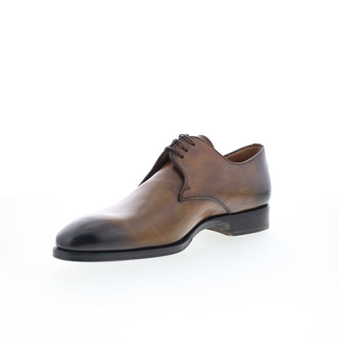 Di Bianco Vasto Mens Brown Suede Lace Up Chukkas Boots