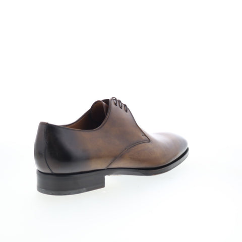 Di Bianco Vasto Mens Brown Suede Lace Up Chukkas Boots