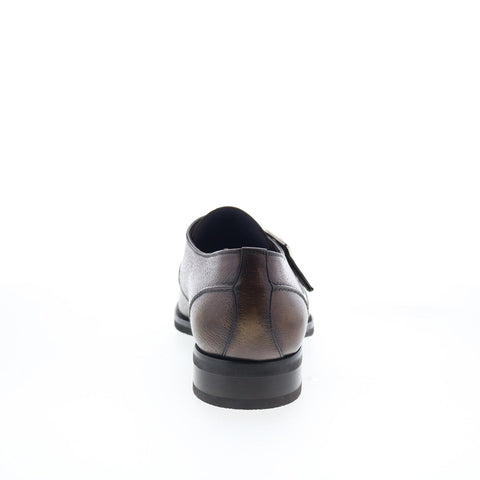 Di Bianco Verona Mens Brown Leather Loafers & Slip Ons Casual Shoes