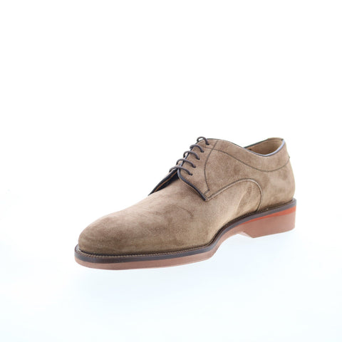Pastori by Di Bianco Verus Mens Brown Oxfords & Lace Ups Plain Toe Shoes