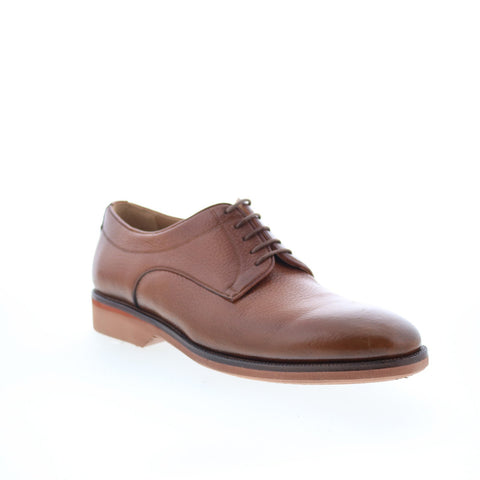 Pastori by Di Bianco Verus Mens Brown Oxfords & Lace Ups Plain Toe Shoes
