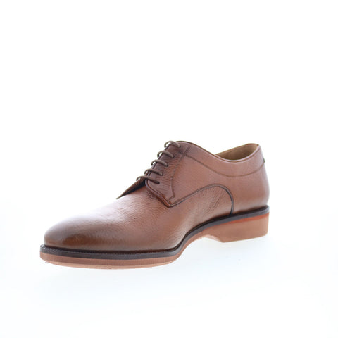 Pastori by Di Bianco Verus Mens Brown Oxfords & Lace Ups Plain Toe Shoes