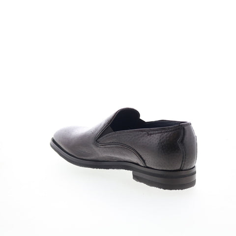 Di Bianco Vigevano Mens Brown Leather Slip On Loafers & Slip Ons Casual Shoes