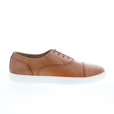 Pastori by Di Bianco Vitelius Mens Brown Leather Lifestyle Sneakers Shoes