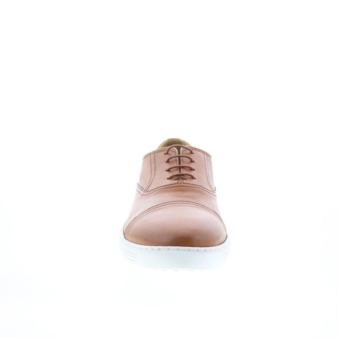 Pastori by Di Bianco Vitelius Mens Brown Leather Lifestyle Sneakers Shoes