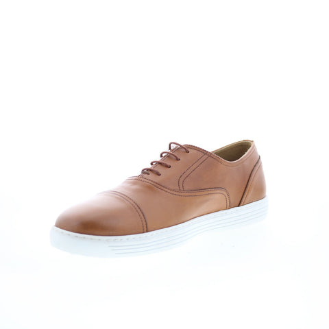 Pastori by Di Bianco Vitelius Mens Brown Leather Lifestyle Sneakers Shoes