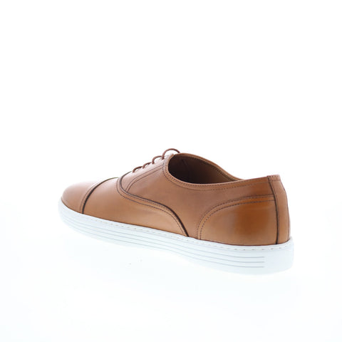 Pastori by Di Bianco Vitelius Mens Brown Leather Lifestyle Sneakers Shoes