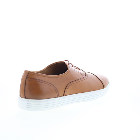 Pastori by Di Bianco Vitelius Mens Brown Leather Lifestyle Sneakers Shoes